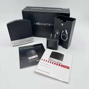 ReSound Unite TV Streamer 2 Wireless Hearing Aid Audio Adapter Transmitter NEW
